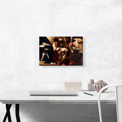 " The Crowning With Thorns 1607 " by Caravaggio Painting Print