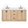 ARIEL Kelly 73 Double Sink Bathroom Vanity with Pure Quartz Top