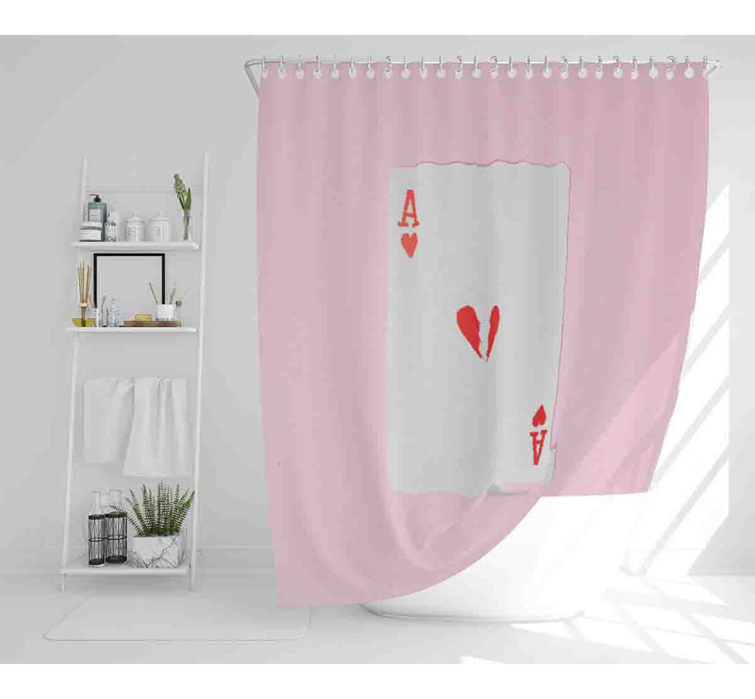 Mura 13 Piece Polyester Shower Curtain Set