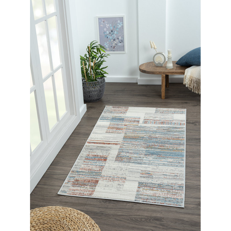 Camila cream Rug, Rectangular 80 x 150cm