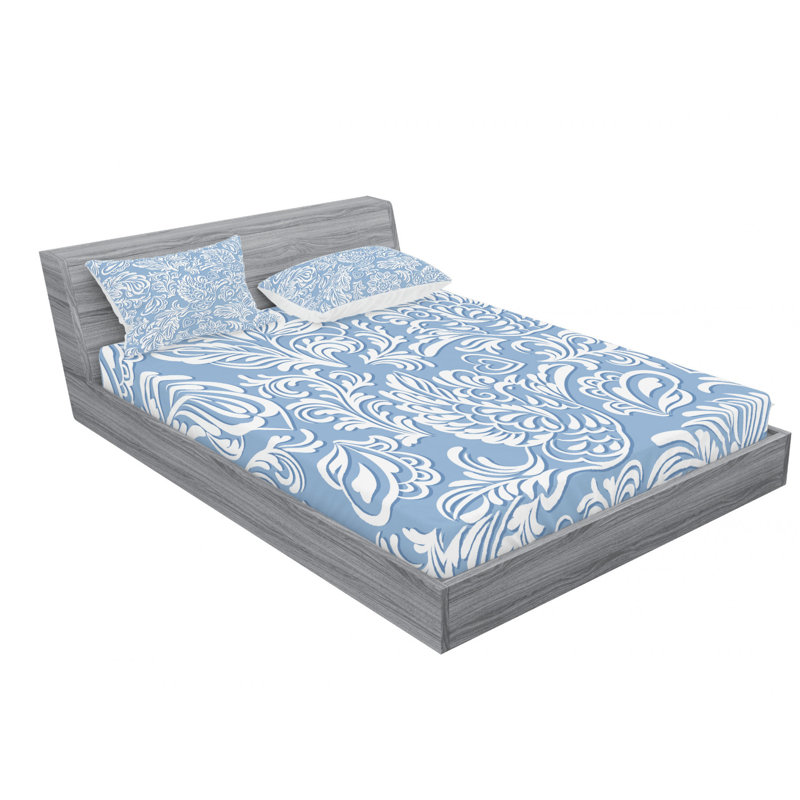 Microfiber Sheet Set, Full Sheet Set with Fitted Sheet
