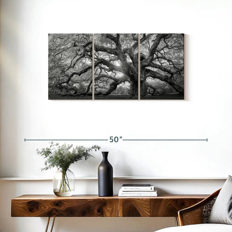 Reproduction d'art sur toile monochromes monochromes, H 18 po x l 38 po x P 1,25 po