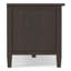 Meuble télé bas en bois massif de 72 po avec 3 tiroirs et tablettes ouvertes Warm Shaker-1166033792