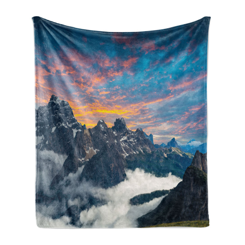 Hand Woven Throw Blanket, 50" x 70"