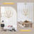 12- Light Large Chandelier For High Ceilings, 35 Inch 2-tier Candle Style Rustic Hanging Light Fixture For Living Room Foyer Entryway-123465965