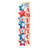 Lighted Patriotic Wooden Stacked Stars Porch Sign - Timer Included
