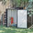 3 ft. 3 in. W x 3 ft. 4 in. D Galvanized Steel Lean-To Tool Shed-98289180