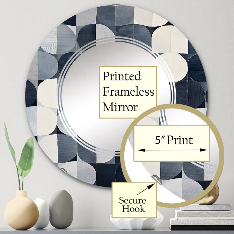 Miroir Gladsaxe, 24 po x 24 po