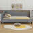 L-Shaped Daybed,With Solid Wood Legs
