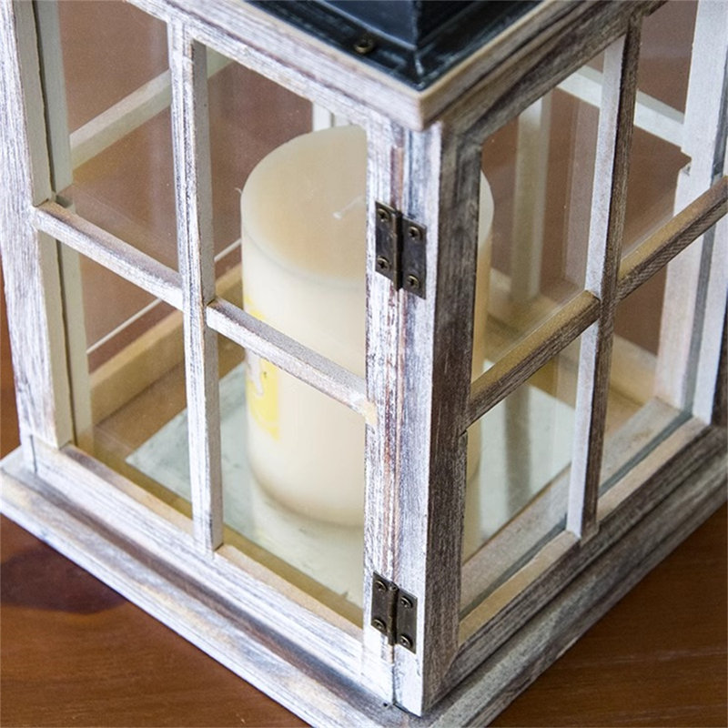 Metal Tabletop Candlestick, 11.02" H x 4.72" W x 4.72" D