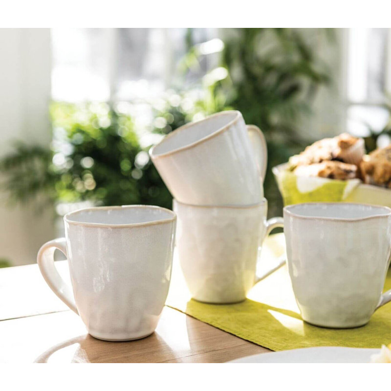 Burlington Handmade Stoneware Coffee Mug, Cloud