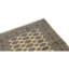 Tapis gris / beige noué à la main de haute qualité et unique en son genre