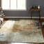 Infinity Hand Knotted Wool Abstract Area Rug in Sky; Sand; Blue; Brown; Gray-368334664