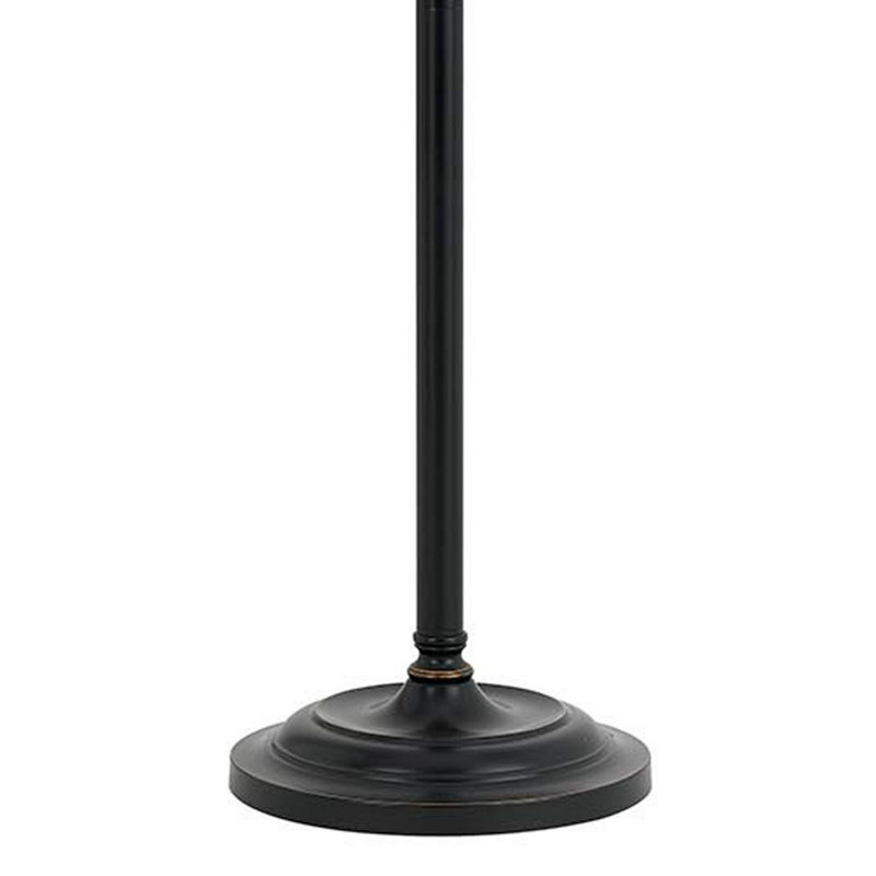 Sewickly 50'' Task Floor Lamp, Black, Yellow