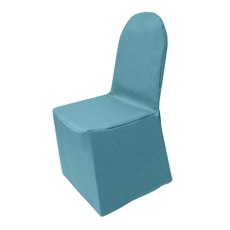 Housse pour chaise de salle à manger, Turquoise
