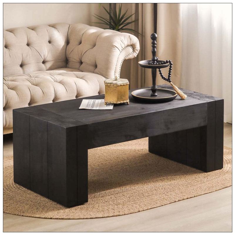 Table basse 49 po, Black