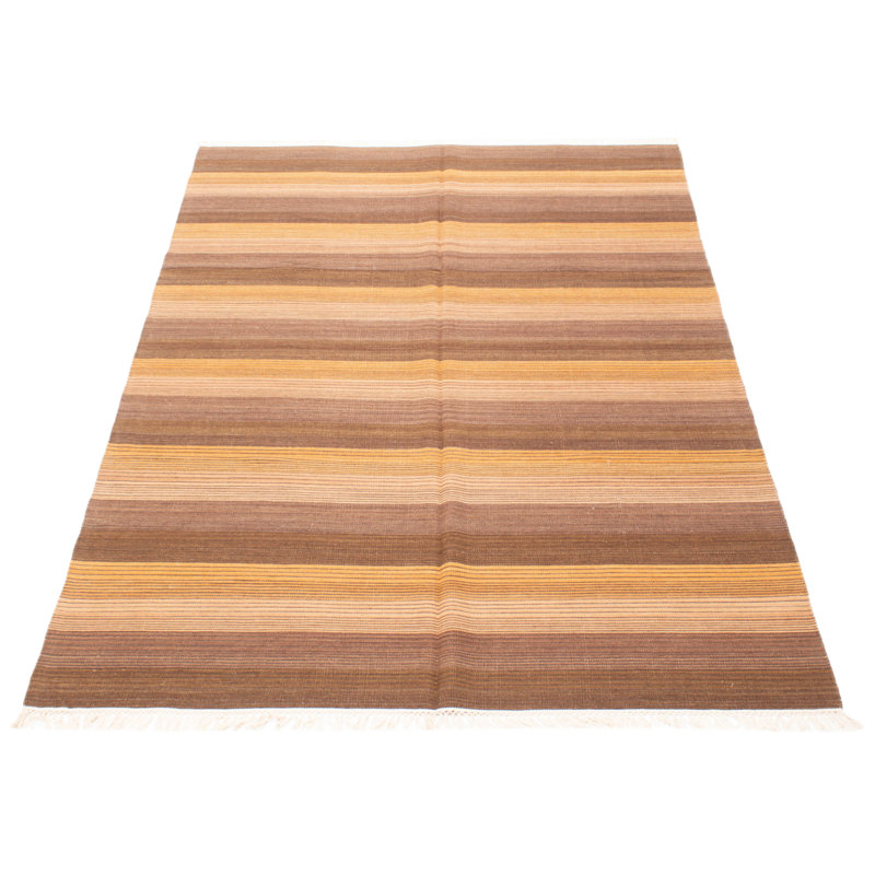 Boho Brown Kilim 5'11" x 9'0"