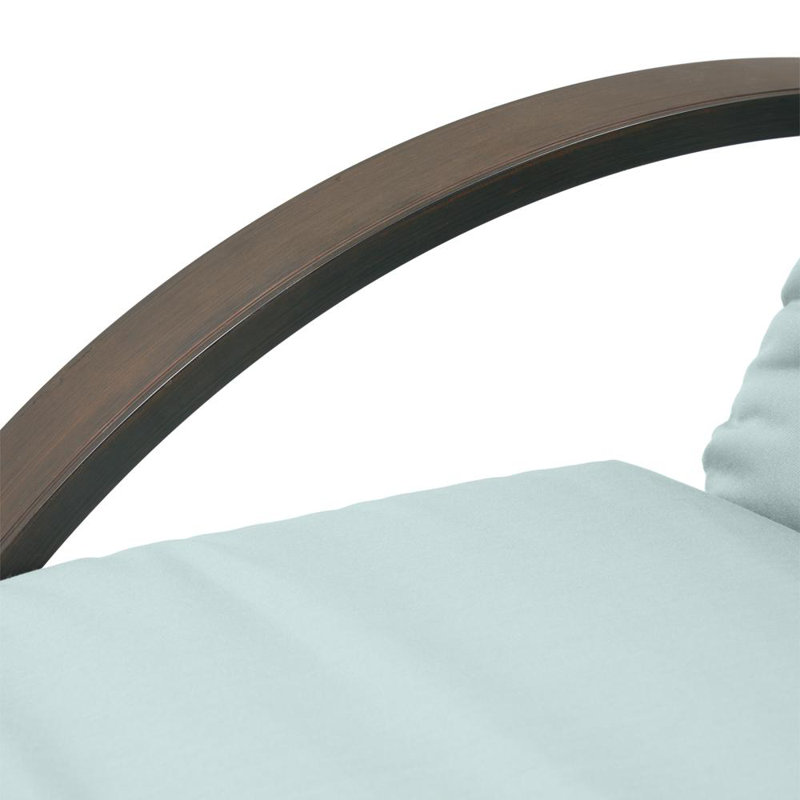 Barcelo Reclining Chaise Lounge with Cushion, Canvas Spa Sunbrella® Canvas