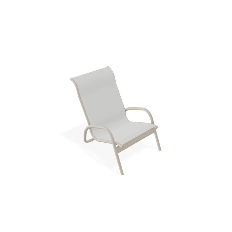 Beach Chair, Textured Desert, White 6D Sunbrella®