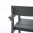 Grey HDPE Outdoor & Garden Armchairs With  Backres Modernist Designt Chairs-274639033