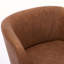 Chaise d'appoint pivotante en similicuir (ensemble de 2)-348522466