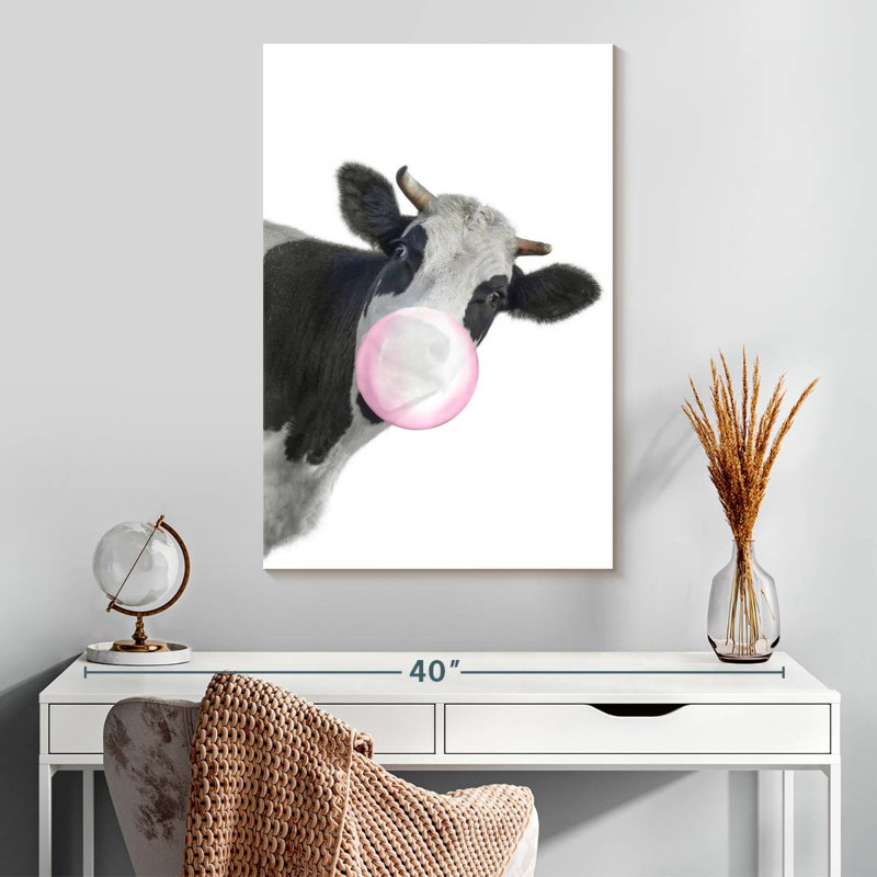 Bulle de gomme Holstein, H 30 po x l 20 po