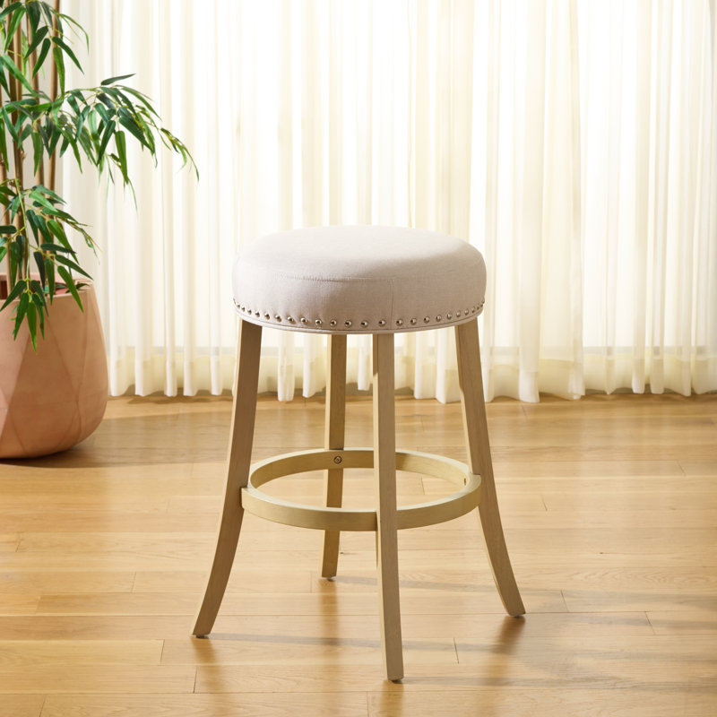 Tabouret de comptoir Amato, Crème