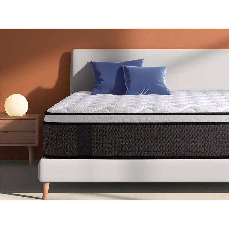 Matelas hybride à ressorts ensachés 10 po, Lit double
