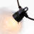 Indoor / Outdoor 12 - Bulb 288 in. Solar Powered LED Globe String Light