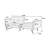Transitional Sofa Couch, Convertible Bed, 2Pc Upholstered Sofa
