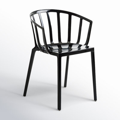 Venice Premium All-Weather Wicker Outdoor Stacking Dining Armchair