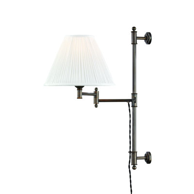 Lampe avec bras pivotant à 1 lumière Mark D. Sikes