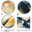 «Blue and Gold Fusion II», reproduction sur toile encadrée-1265724258-1265724252