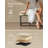 Bench For Entryway, Sitting Bench, Ottoman Benich With Steel Frame, Synthetic Leather With Stitching, Mid-Century Modern-501835705