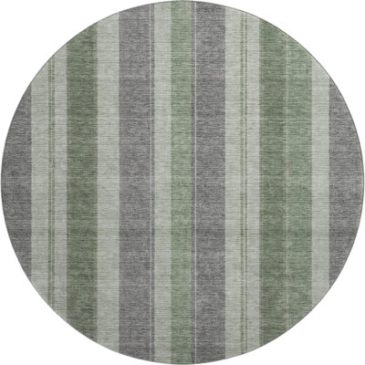 Premium Machine Washable Mayfield AMF1954 Stripes Rug