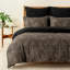 Microfiber Floral Duvet Cover with Pillowcases-109726989