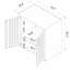 Armoire roulante pour garage gris foncé-2033852709