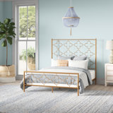 Luan Metal Open-Frame Bed
