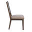 Chaise d'appoint Philips en brun