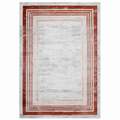 Collection Bordered Doormat Rug