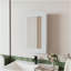 Pharmacie avec miroir inclus Parks, blanc-854629866