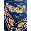 Oriental Area Rug in Navy Blue