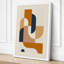 Interlocking Forms Geometric - Wrapped Canvas-240405411-240405414