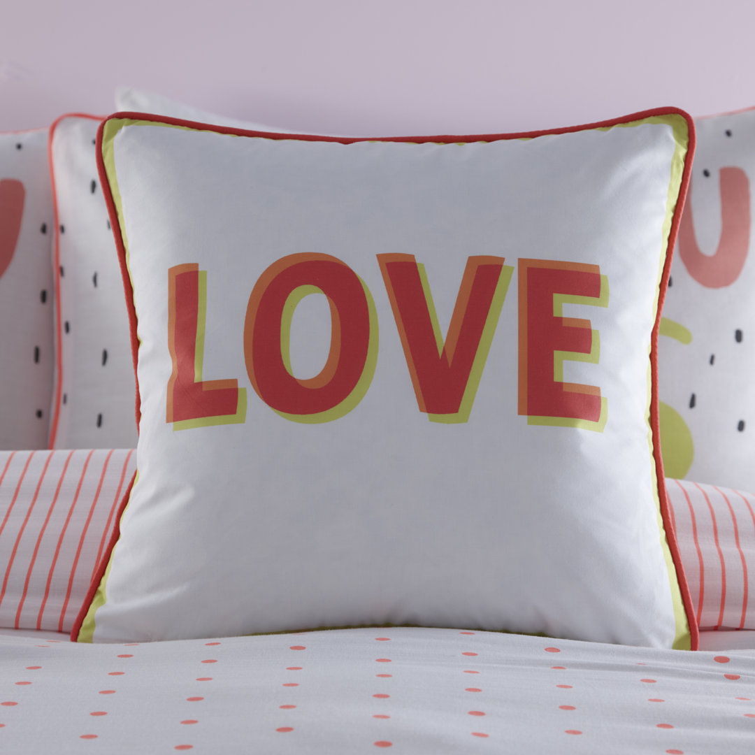 Love Scatter Cushion with Filling