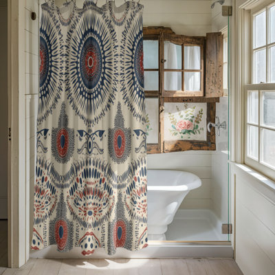 Boho Suns - Premium Shower Curtain