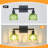 Modern Vintage Bathroom Vanity Light – Petal Ribbed Patterned Glass Shades, E26 Bulb Base with Style & Light Diffusion-1415312686-1415312656-1415312659