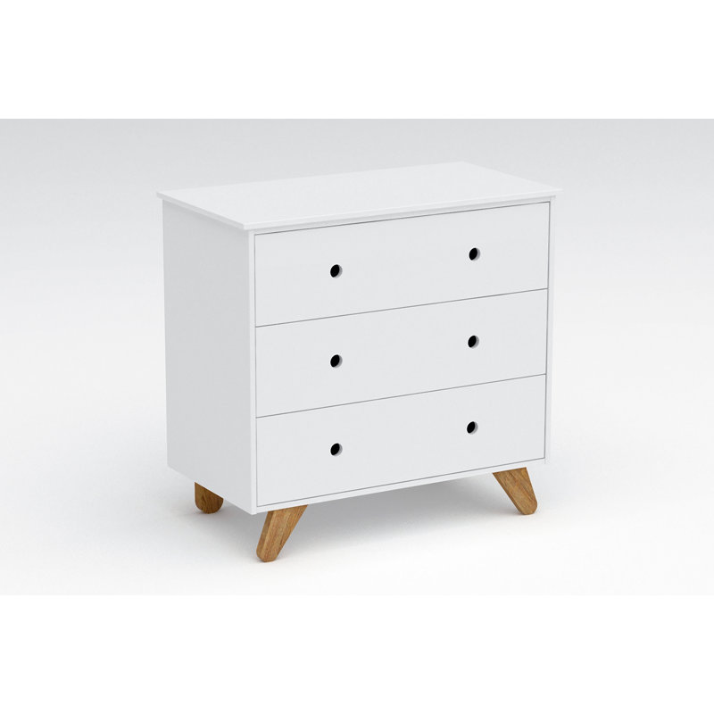 Baggett Kids 3 - Drawer Dresser, White