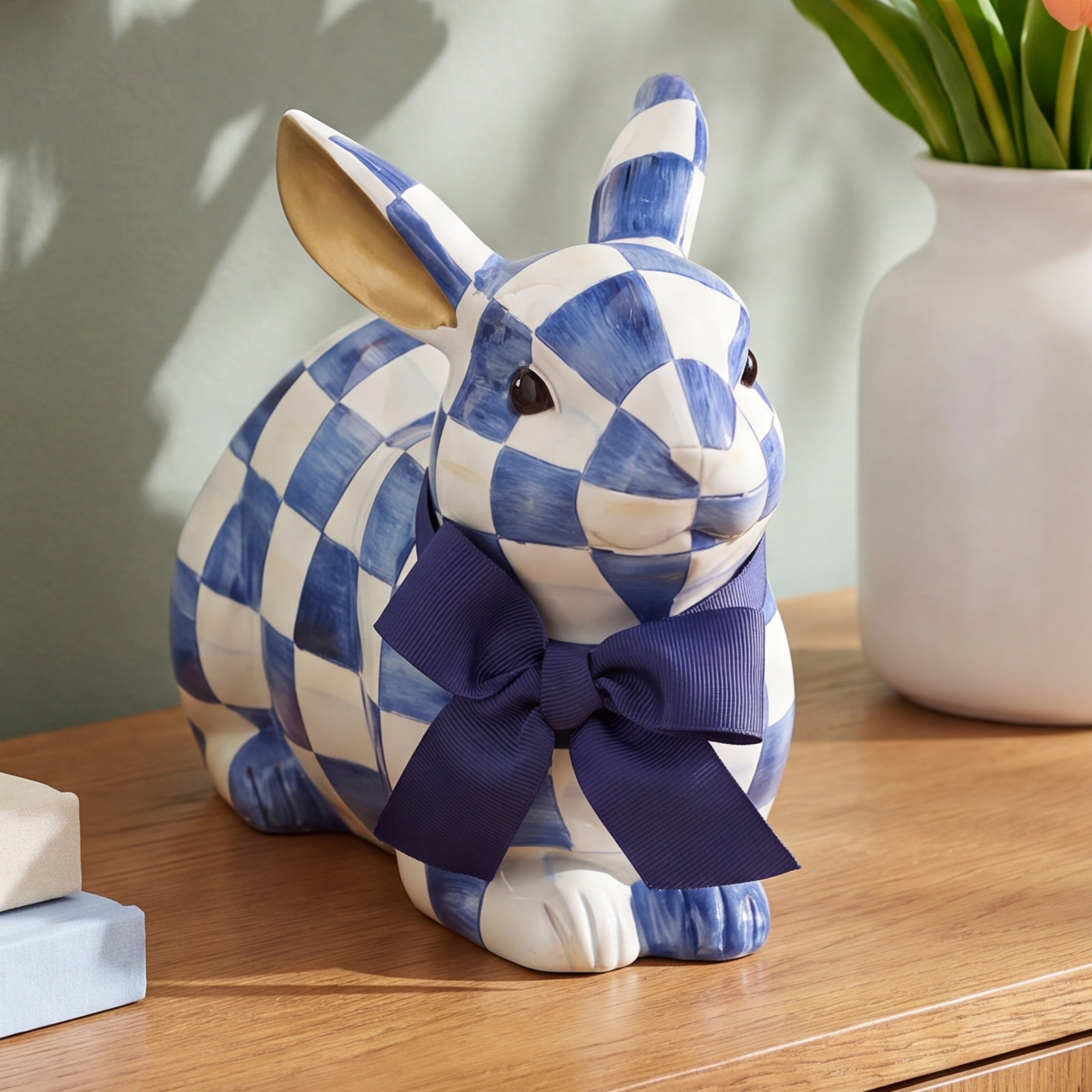 Royal Check Resting Bunny