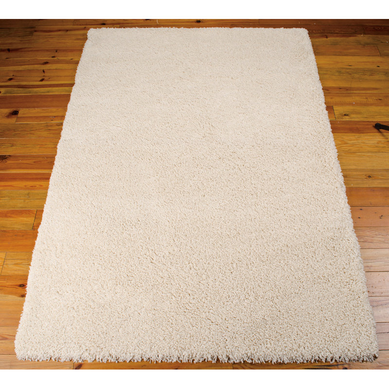 Patinkin Solid Colour Shag Area Rug, Rectangle 239 x 330cm