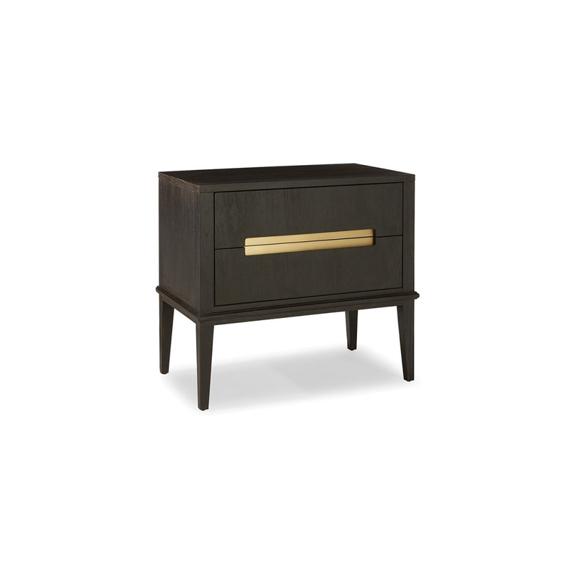 Palmer Upholstered Standard 2 Piece Bedroom Set, Queen, Mink